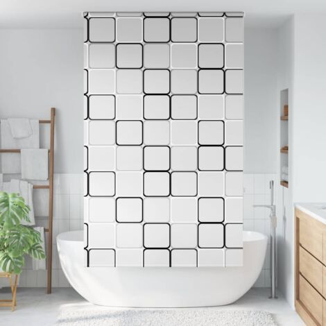 Duschrollo 130x240 cm Stoffbreite 126 cm vidaXL311013