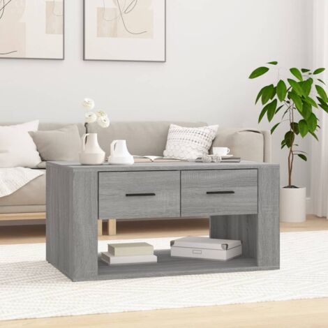 Couchtisch Grau Sonoma 80x50x40 cm Holzwerkstoff vidaXL