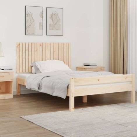 vidaXL Wandkopfteile 127,5x3x60 cm Massivholz Kiefer