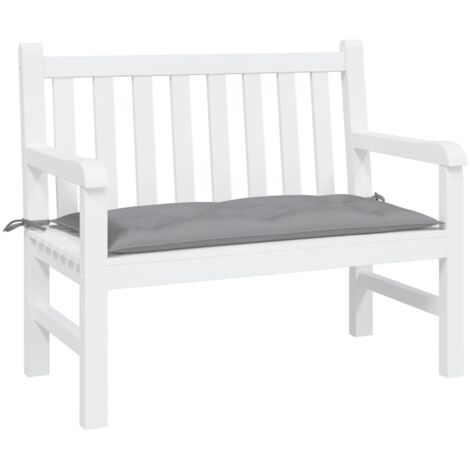 vidaXL Garden Bench Cushion Grey 100x50x7cm Oxford Fabric