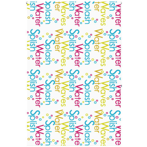 Duschrollo 150x240 cm Stoffbreite 146 cm vidaXL231625