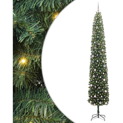 Künstlicher Weihnachtsbaum mit 300 LEDs mit Ständer Grün 300 cm vidaXL