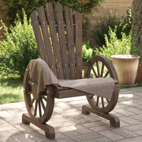 Adirondack Gartenstühle Set von 2 aus massivem Tannenholz