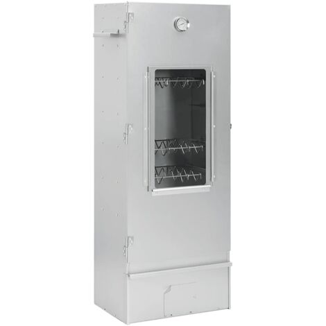 Räucherofen für Grill mit Holzspänen 44,5x29x110 cm