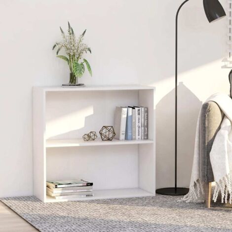 Bücherregal Weiß 80x30x76,5 cm Holzwerkstoff vidaXL