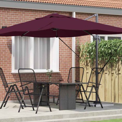 Parasol vidaxl cantilever roma Polyester 351x250 cm