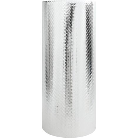 Heizkörper-Reflektorfolie Silber 1 x 50 m Aluminium vidaXL