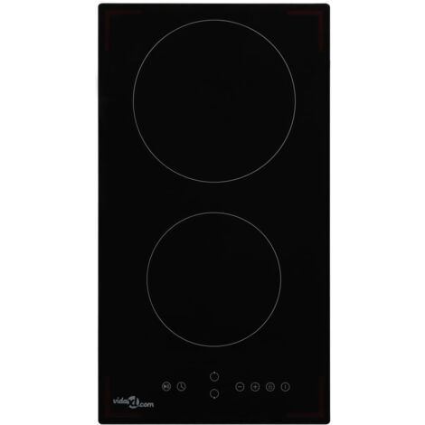 Ceranfeld 2 Kochzonen Touch-Steuerung 3000 W