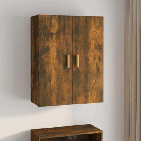 Wandhängeschrank Raucheiche 69,5x34x90 cm