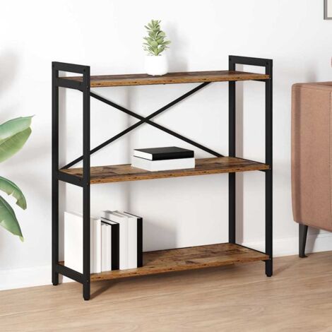 Bücherregal Altholz 80 x 30 x 83 cm Holzwerkstoff vidaXL