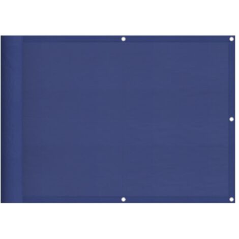 Balkon-Sichtschutz Blau 75x800 cm 100 % Polyester-Oxford vidaXL20772
