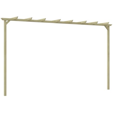vidaXL Garten-Pergola Kiefernholz Imprägniert 360x200x60 cm