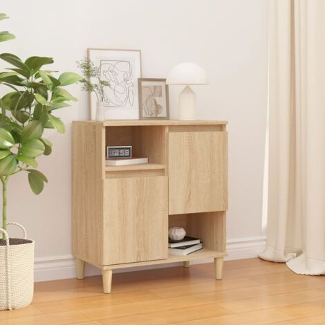 Sideboard Sonoma-Eiche 60x35x70 cm Holzwerkstoff vidaXL91761