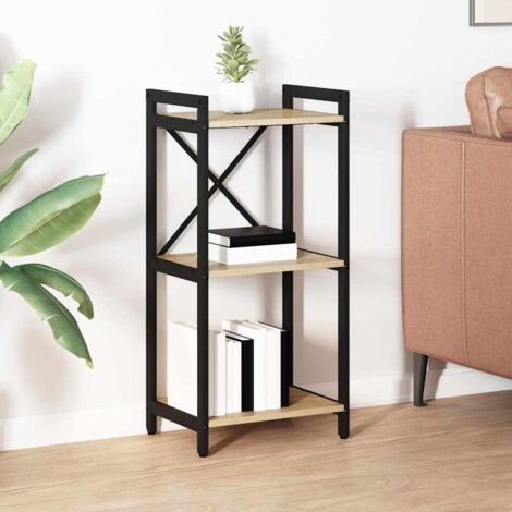 Bücherregal Sonoma-Eiche 40 x 30 x 83 cm Holzwerkstoff vidaXL