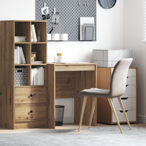 vidaXL Desk Artisan Oak 60 x 50 x 76 cm