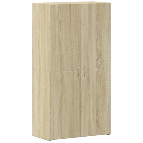 Aktenschrank Sonoma-Eiche 60x32x115 cm Holzwerkstoff vidaXL