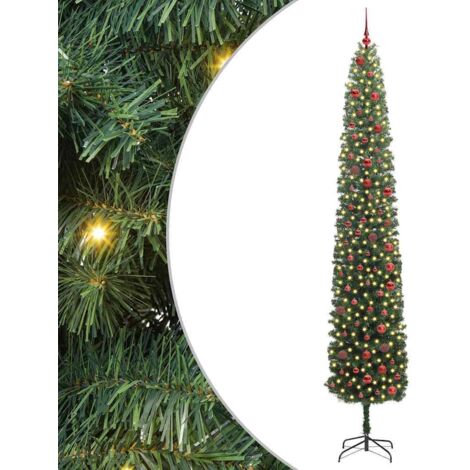 Künstlicher Weihnachtsbaum mit 300 LEDs mit Ständer Grün 300 cm vidaXL