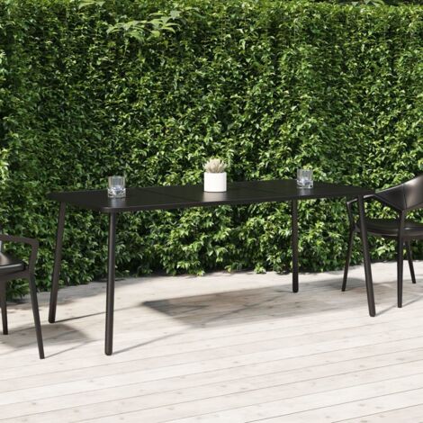 Maison Exclusive Gartentisch Anthrazit 165x80x71 cm Stahl