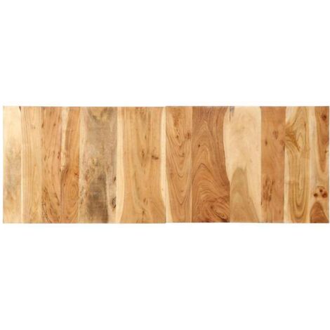 Kopfteil 140 cm Massivholz Akazie vidaXL