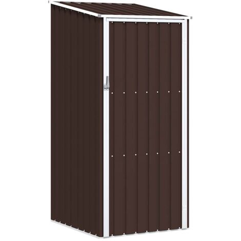 vidaXL Gartenhaus Braun 87x98x159 cm Verzinkter Stahl