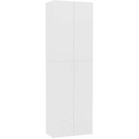 vidaXL Büroschrank weiß 60 x 32 x 190 cm