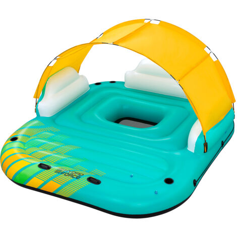 Aufblasbare Badeinsel für 5 Personen Sunny Lounge 291x265x83cm Bestway