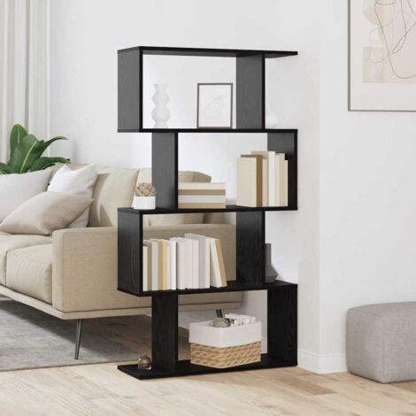 Bücherregal Schwarz 70 x 24 x 129 cm Holzwerkstoff vidaXL