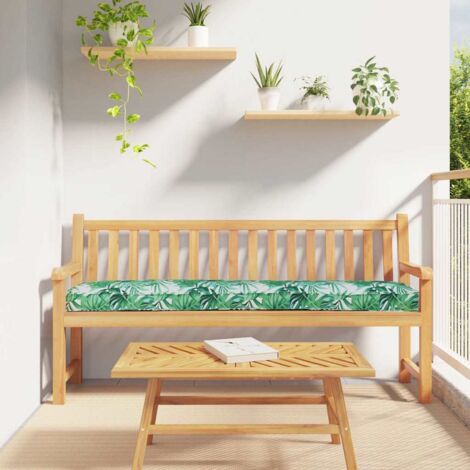 Palettenkissen Floral Blattmuster 180 x 40 x 8 cm Oxford-Stoff vidaXL