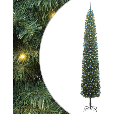 Künstlicher Weihnachtsbaum mit 300 LEDs mit Ständer Grün 300 cm vidaXL