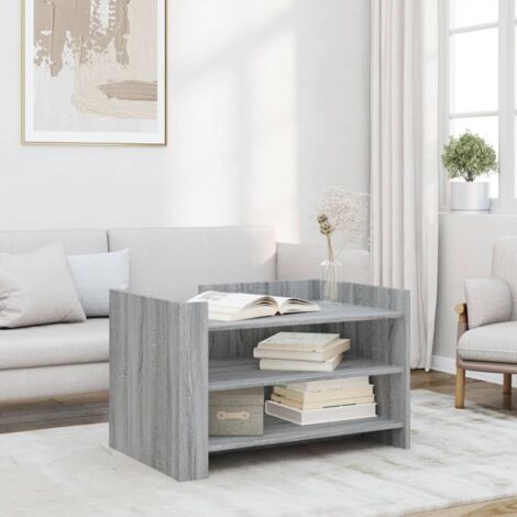 Couchtisch Grau Sonoma 80x50x50 cm Holzwerkstoff vidaXL