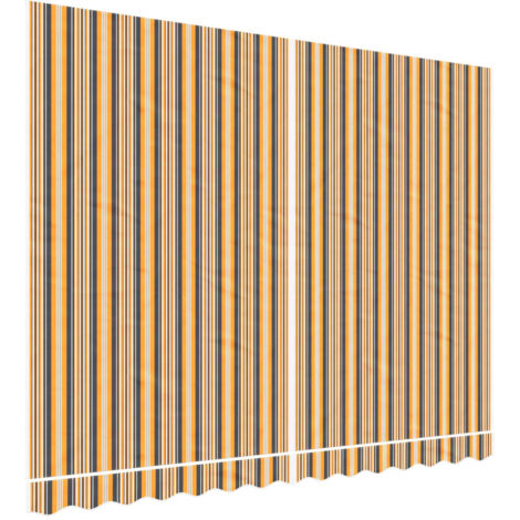 Markisenbespannung Mehrfarbig Gestreift 3,5x2,5 m vidaXL
