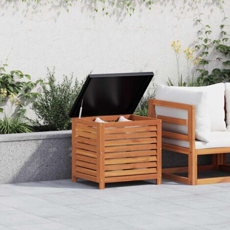 Gartenbox 60x50x55 cm Massivholz Eukalyptus vidaXL