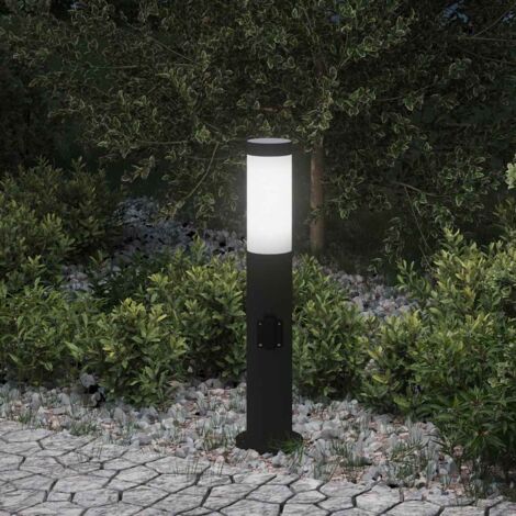 Pollerleuchte mit Auslass 50 cm Edelstahl IP44 vidaXL (1/5)