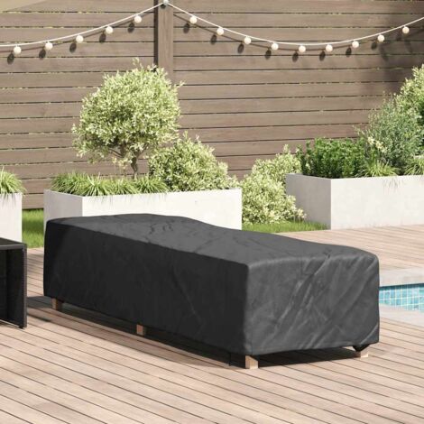 Gartenmöbelabdeckung 210 x 74 x 40 cm 210D Oxford Stoff vidaXL