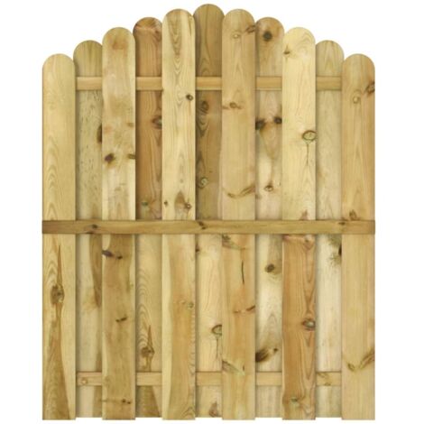 Gartentor Imprägniertes Kiefernholz 100x125 cm vidaXL