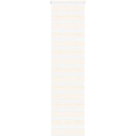 Zebrarollo Marmorbeige 55x230 cm Stoffbreite 50,9 cm Polyester vidaXL