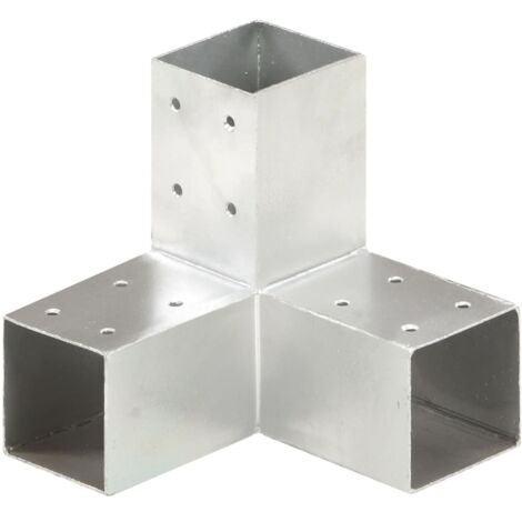 Pfostenverbinder Y-Form Verzinktes Metall 71 x 71 mm vidaXL
