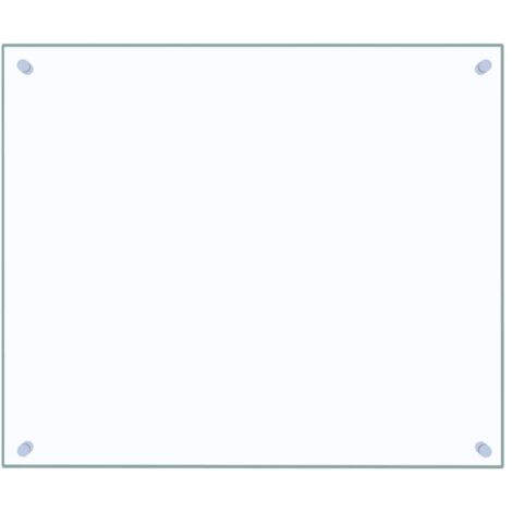 vidaXL Küchenrückwand Transparent 70x60 cm Hartglas