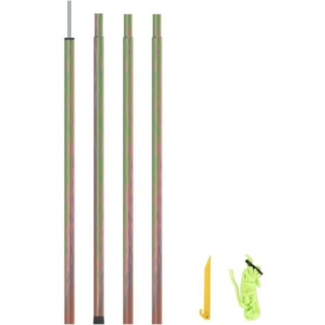 vidaXL Sonnensegel Stange 250 cm Verzinkter Stahl