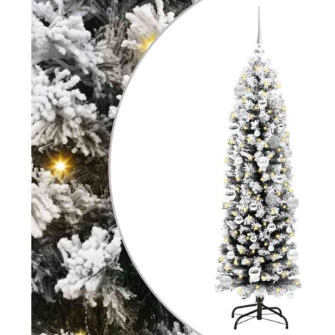 Künstlicher Weihnachtsbaum mit 150 LEDs mit Ständer Grün 150 cm vidaXL