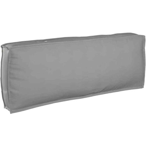 Kissen Grau 120 x 40 x 12 cm Oxford-Stoff vidaXL