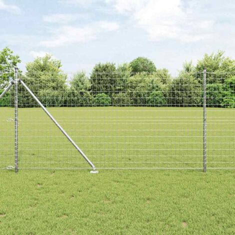 Schweißdrahtzaun mit Spikes 10 x 1,2 m (B x H) vidaXL
