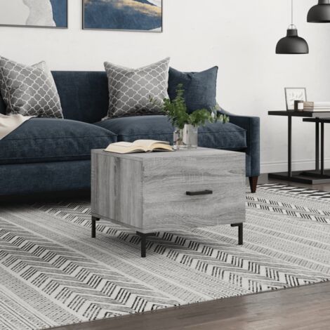 Couchtisch Grau Sonoma 50x50x40 cm Holzwerkstoff vidaXL