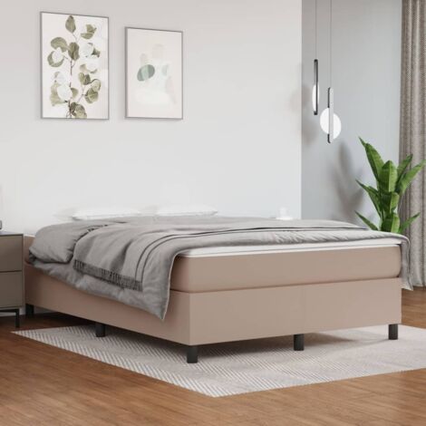 Bettgestell Cappuccino 140x200 cm Kunstleder