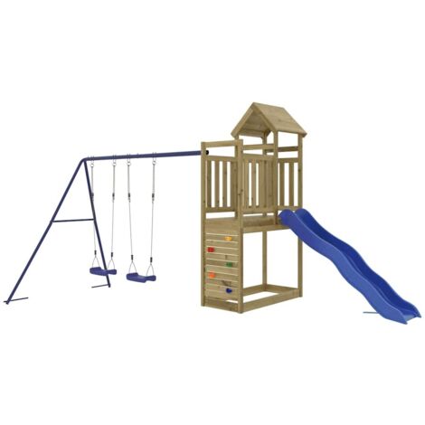 Spielturm Imprägniertes Kiefernholz vidaXL