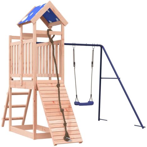 Spielturm Massivholz Douglasie vidaXL
