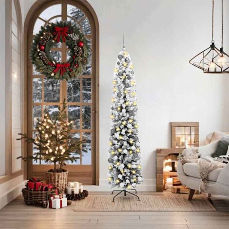 Künstlicher Weihnachtsbaum mit 300 LEDs mit Ständer Grün 180 cm vidaXL