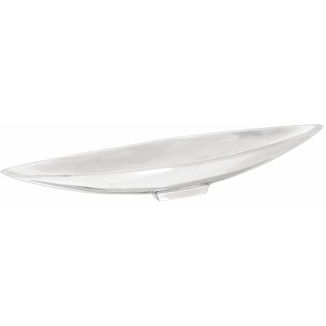 Obstkorb Silbern 53x10x9 cm Aluminium vidaXL686959