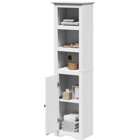 vidaXL Badschrank BODO Weiß 44x30x160 cm (1/5)