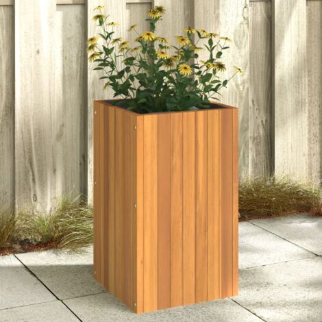 vidaXL Blumenkasten 35x35x60 cm aus massivem Akazienholz
